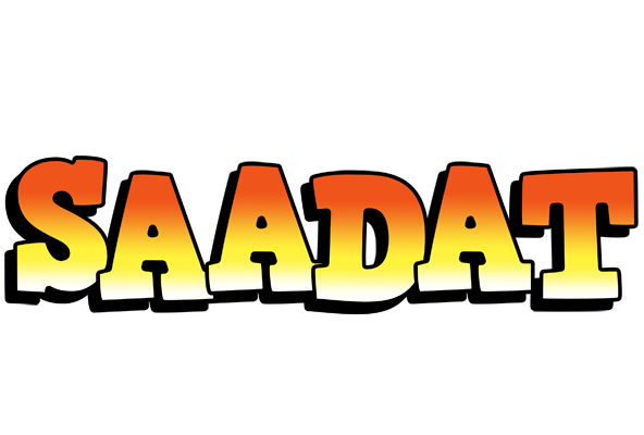 Saadat sunset logo