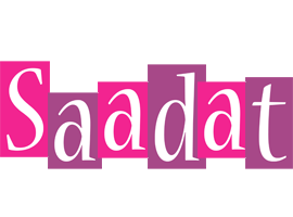 Saadat whine logo