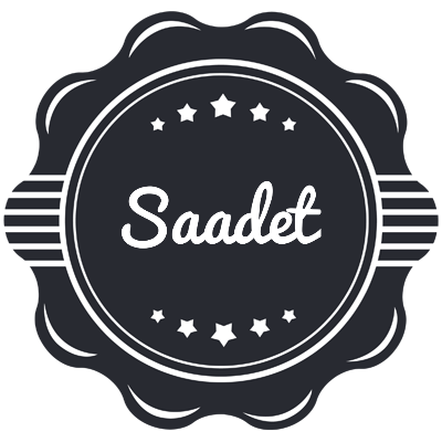Saadet badge logo