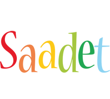 Saadet birthday logo