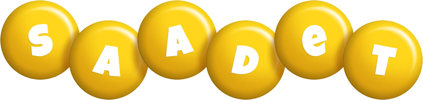 Saadet candy-yellow logo