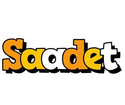 Saadet cartoon logo