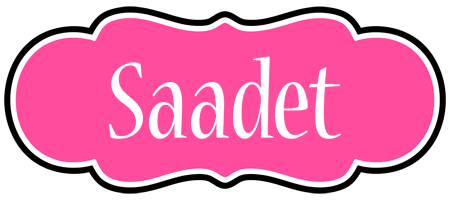 Saadet invitation logo