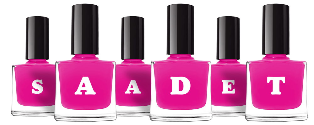 Saadet nails logo