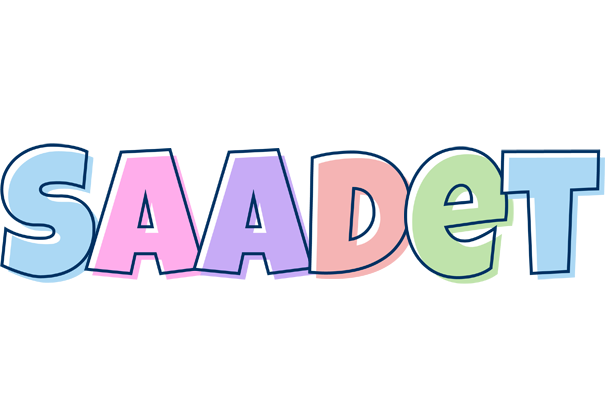 Saadet pastel logo