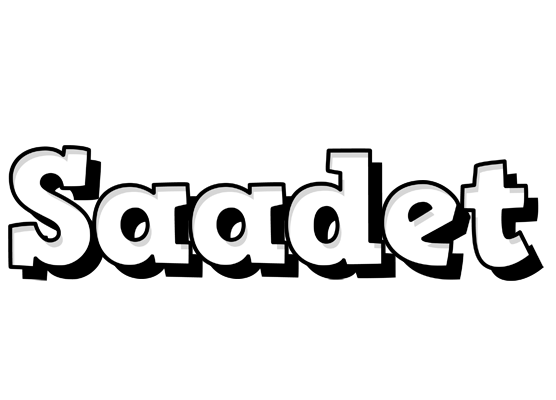 Saadet snowing logo