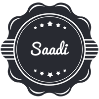 Saadi badge logo