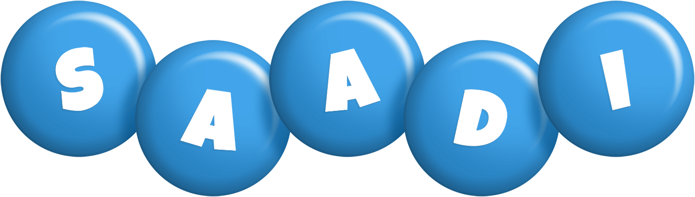 Saadi candy-blue logo