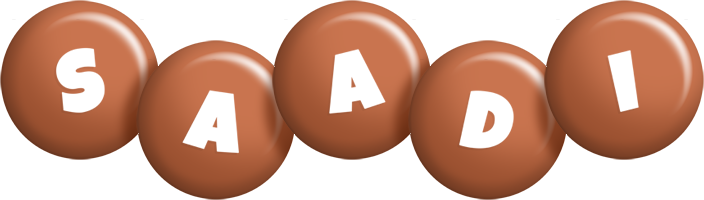 Saadi candy-brown logo