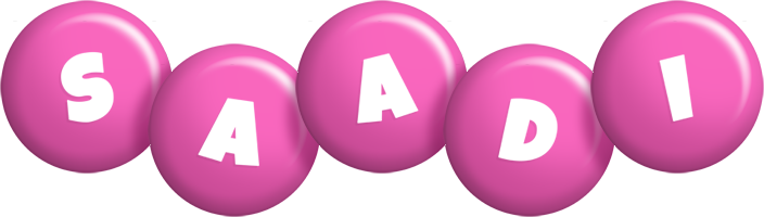 Saadi candy-pink logo