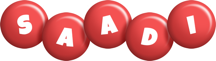 Saadi candy-red logo