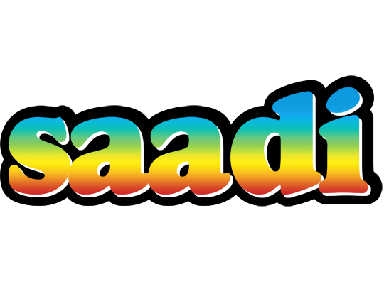 Saadi color logo