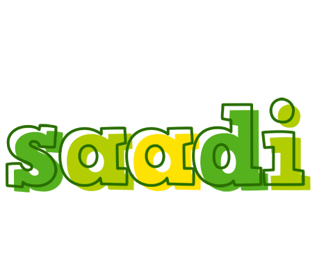 Saadi juice logo