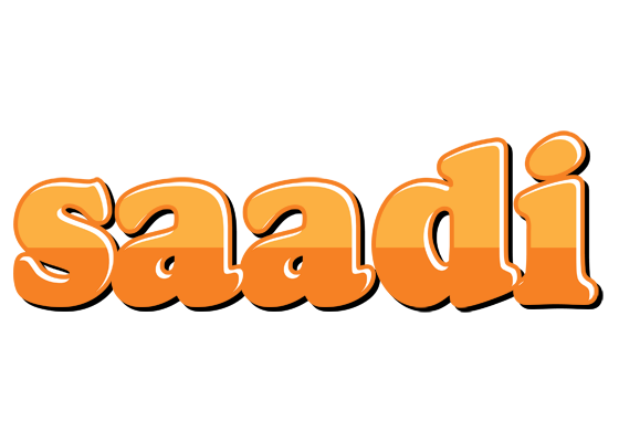 Saadi orange logo