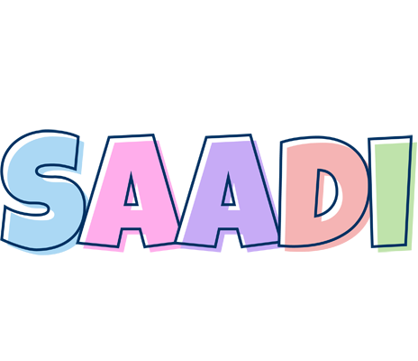Saadi pastel logo