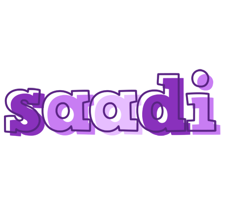 Saadi sensual logo