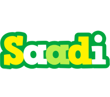 Saadi soccer logo