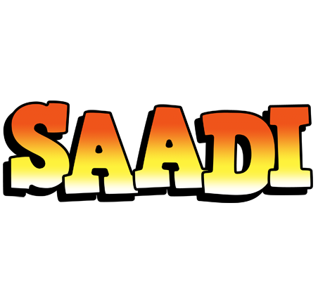Saadi sunset logo