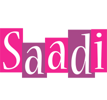 Saadi whine logo