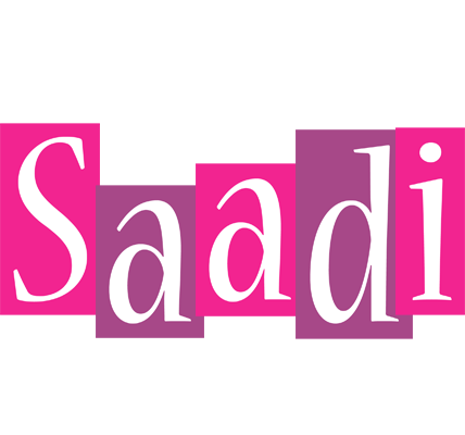 Saadi whine logo