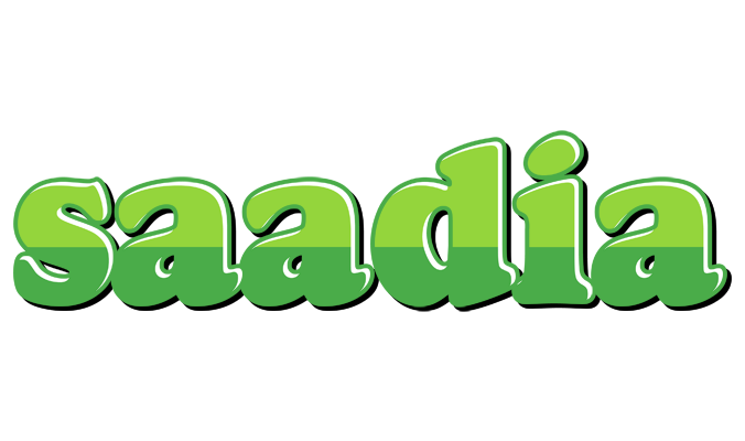 Saadia apple logo