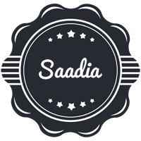 Saadia badge logo