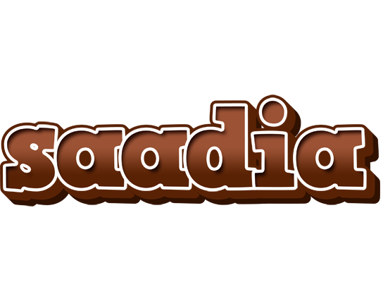 Saadia brownie logo