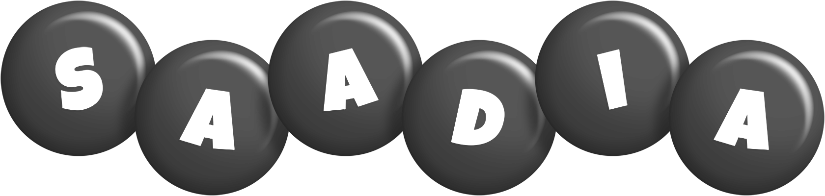 Saadia candy-black logo