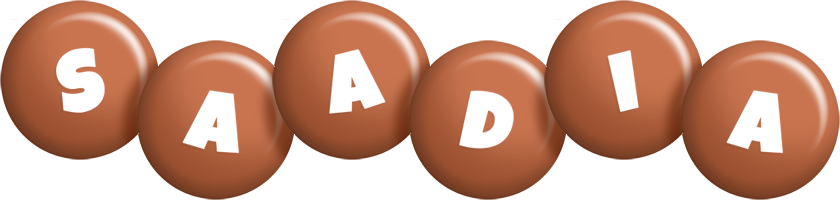 Saadia candy-brown logo