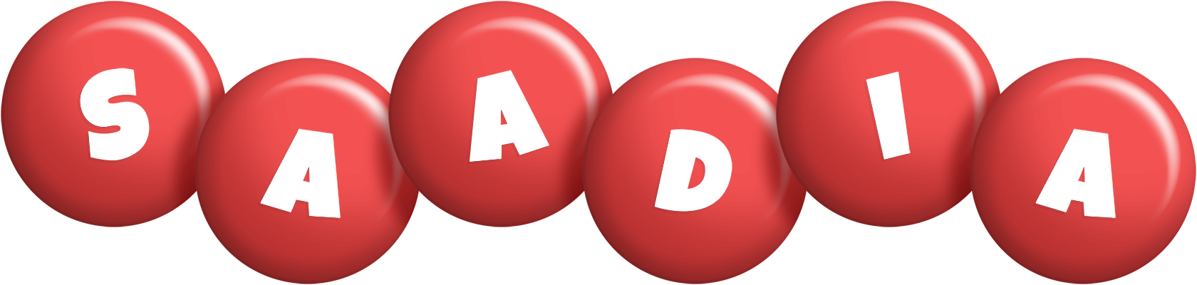 Saadia candy-red logo