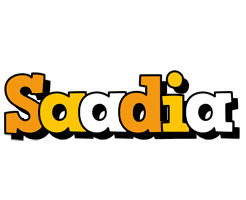 Saadia cartoon logo