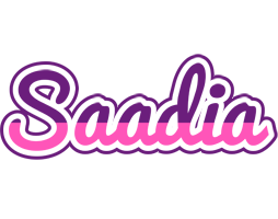 Saadia cheerful logo