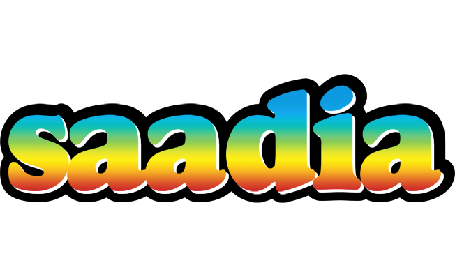 Saadia color logo