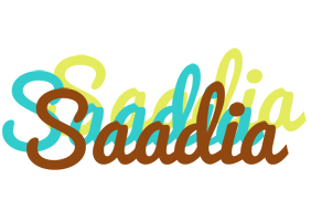 Saadia cupcake logo