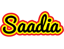 Saadia flaming logo