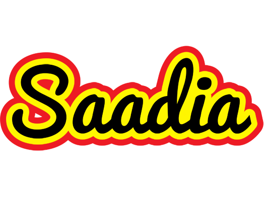 Saadia flaming logo