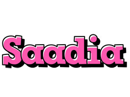 Saadia girlish logo