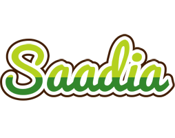 Saadia golfing logo