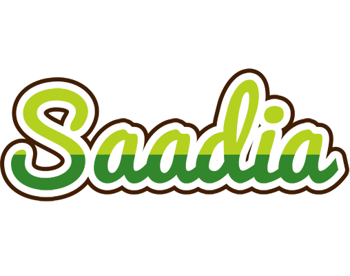 Saadia golfing logo