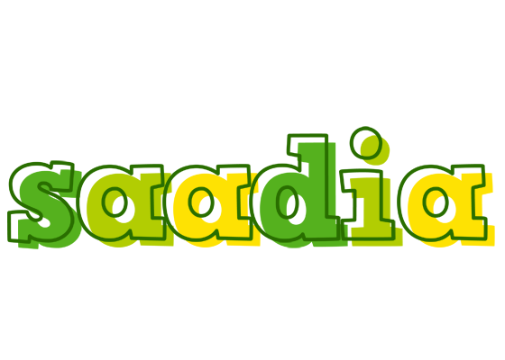 Saadia juice logo