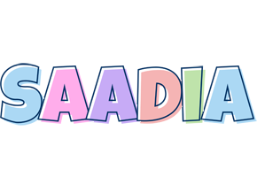 Saadia pastel logo