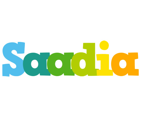 Saadia rainbows logo