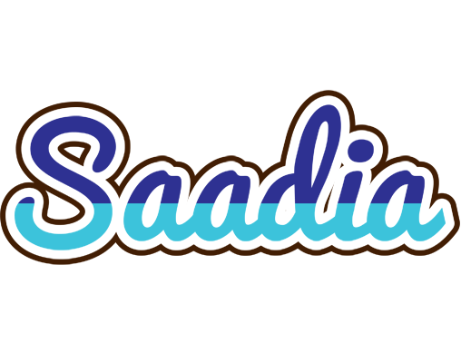 Saadia raining logo