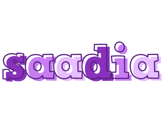 Saadia sensual logo