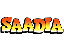 Saadia sunset logo