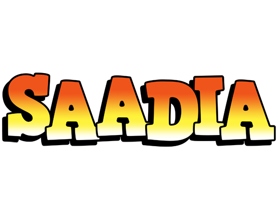 Saadia sunset logo