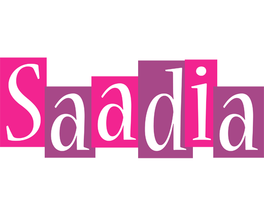 Saadia whine logo