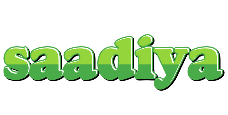 Saadiya apple logo