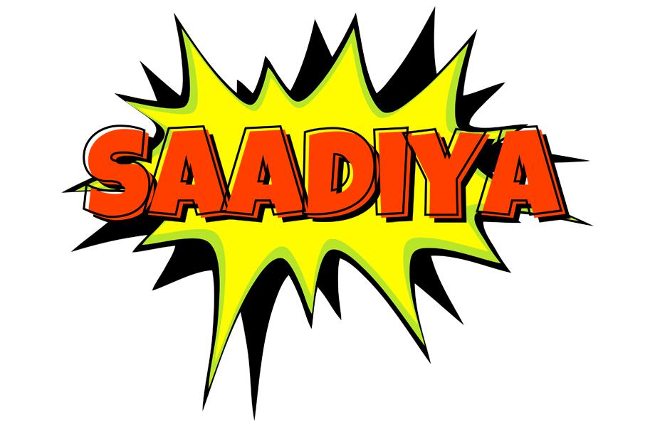Saadiya bigfoot logo
