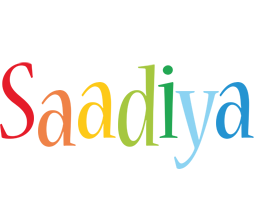 Saadiya birthday logo